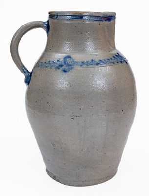 Fine Baltimore Stoneware Pitcher, possibly H.R. Marshall, c1815-22