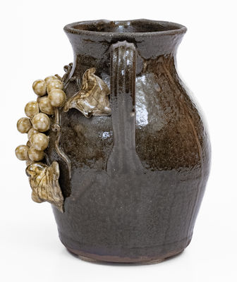 Michael Crocker Alkaline-Glazed Grapes Pitcher, Lula, Georgia, 2016