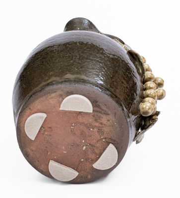 Michael Crocker Alkaline-Glazed Grapes Pitcher, Lula, Georgia, 2016