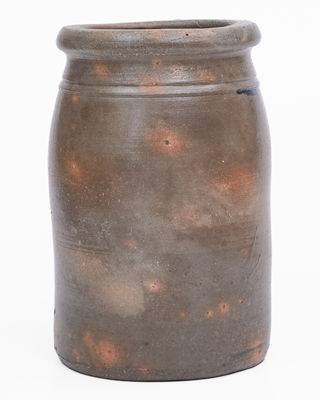THOMPSON, WILLIAMS & CO. / MORGANTOWN, W. VA Stoneware Canning Jar