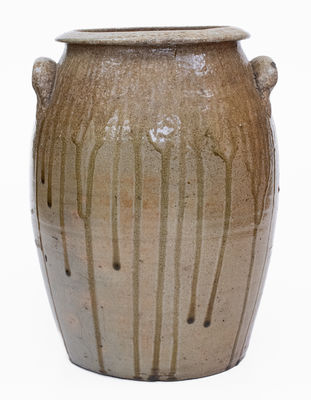 Five-Gallon attrib. Solomon Loy (Alamance County, NC) Salt-Glazed Stoneware Jar