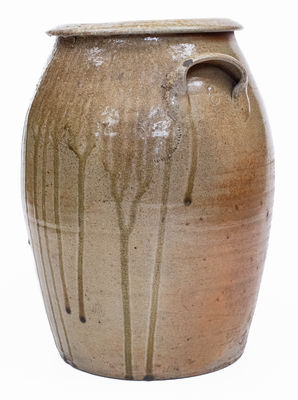Five-Gallon attrib. Solomon Loy (Alamance County, NC) Salt-Glazed Stoneware Jar