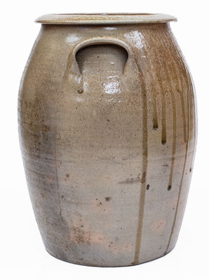 Five-Gallon attrib. Solomon Loy (Alamance County, NC) Salt-Glazed Stoneware Jar