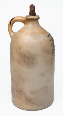Rare ALBANY, NY Jug w/ Profuse Advertising: DRUGS, MEDICINES, PAINTS, OILS AND DYE STUFFS