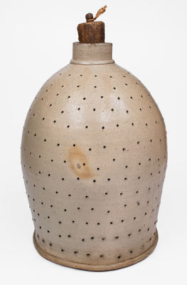 Rare J. J. LAWLOR / ALBANY, NY Stoneware Lye Jug