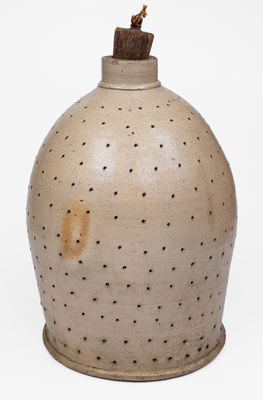 Rare J. J. LAWLOR / ALBANY, NY Stoneware Lye Jug