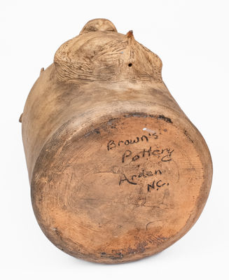 Brown s Pottery / Arden, NC Stoneware Devil Face Jug