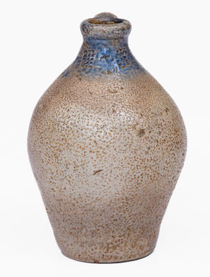 Miniature Northeastern U.S. Stoneware Jug w/ Impressed Designs