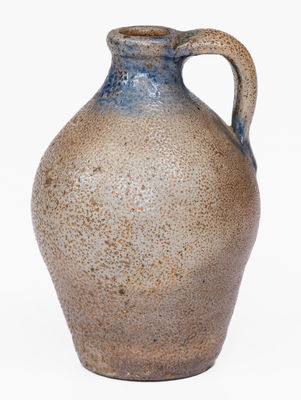 Miniature Northeastern U.S. Stoneware Jug w/ Impressed Designs
