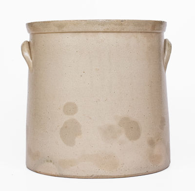 3 Gal. NEW YORK STONEWARE CO. / FORT EDWARD, NY Stoneware Crock w/ Elaborate Bird