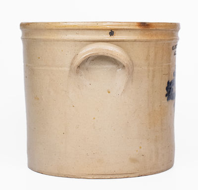 C. DILLON & CO. / ALBANY Stoneware Crock, c1835-36