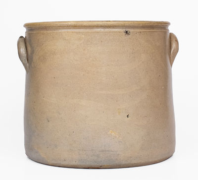 3 Gal. WM. E. WARNER / WEST TROY, NY Stoneware Crock