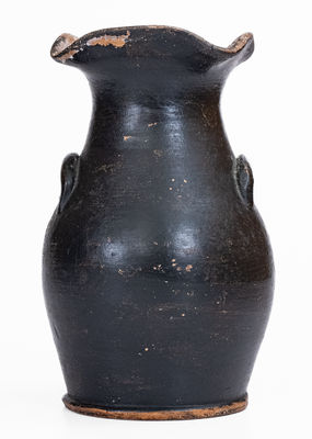 Very Rare FORT EDWARD, NY Stoneware Painted Vase