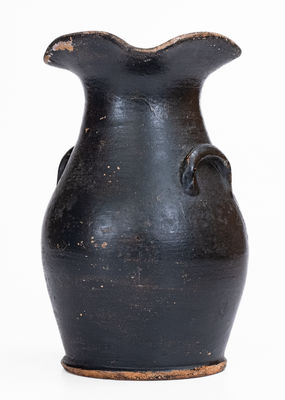 Very Rare FORT EDWARD, NY Stoneware Painted Vase