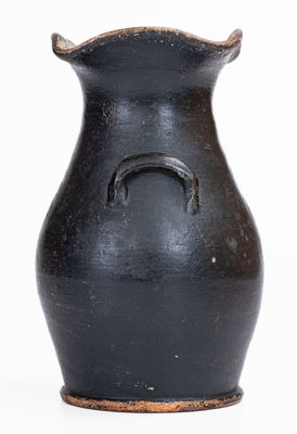 Very Rare FORT EDWARD, NY Stoneware Painted Vase