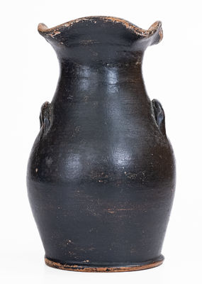 Very Rare FORT EDWARD, NY Stoneware Painted Vase