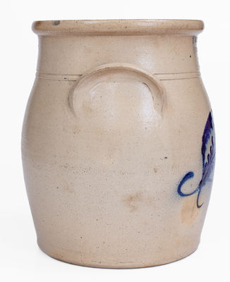 2 Gal. E. & L. P. NORTON / BENNINGTON, VT Stoneware Jar, c1870