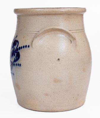 2 Gal. E. & L. P. NORTON / BENNINGTON, VT Stoneware Jar, c1870