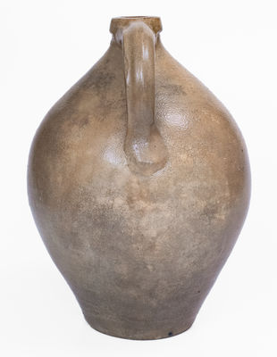 2 Gal. JULIUS NORTON / BENNINGTON, VT Stoneware Butterfly Jug, c1840