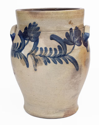 R.C.R. / PHILA (Richard C. Remmey, Philadelphia) Stoneware Jar, c1880