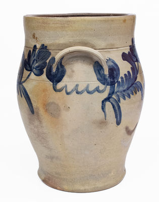 R.C.R. / PHILA (Richard C. Remmey, Philadelphia) Stoneware Jar, c1880