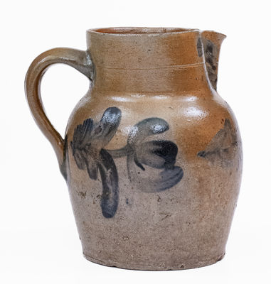 Small-Sized Baltimore Stoneware Pitcher, circa 1840