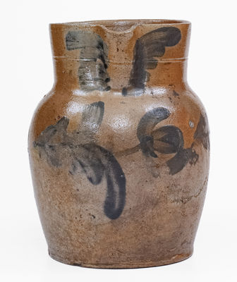 Small-Sized Baltimore Stoneware Pitcher, circa 1840