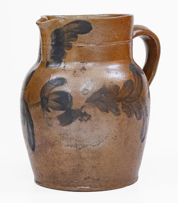 Small-Sized Baltimore Stoneware Pitcher, circa 1840