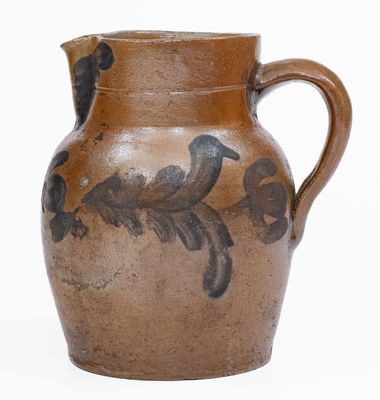 Small-Sized Baltimore Stoneware Pitcher, circa 1840