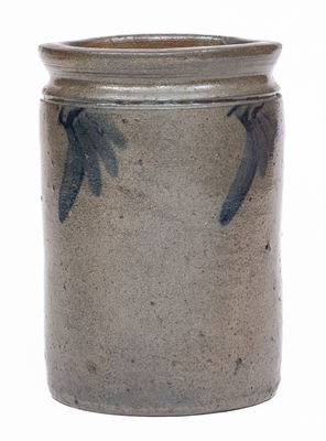 Shenandoah Valley of Virginia Stoneware Jar Inscribed 