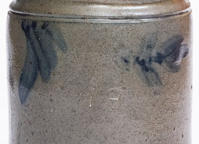 Shenandoah Valley of Virginia Stoneware Jar Inscribed 