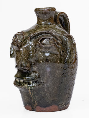 B. B. CRAIG / VALE, North Carolina Stoneware Face Jug