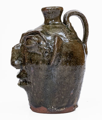 B. B. CRAIG / VALE, North Carolina Stoneware Face Jug