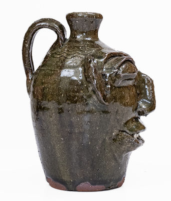 B. B. CRAIG / VALE, North Carolina Stoneware Face Jug