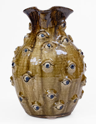 MJB (Michael James Ball, Asheville, NC) Alkaline-Glazed Eyes Pitcher