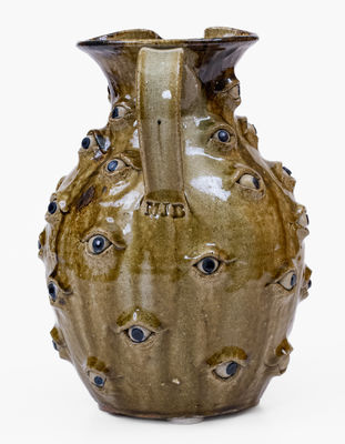 MJB (Michael James Ball, Asheville, NC) Alkaline-Glazed Eyes Pitcher