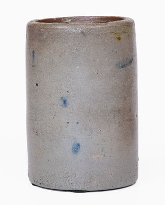 Western Pennsylvania Stoneware Canning Jar w/ 3 Stripe Decoration