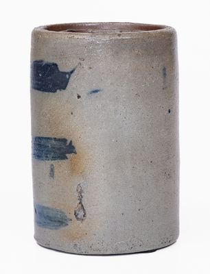 Western Pennsylvania Stoneware Canning Jar w/ 3 Stripe Decoration