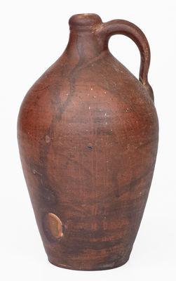 Quart-Sized Stoneware Jug, attrib. Chester Webster at the Edward Webster Pottery, Fayetteville, NC, c1820