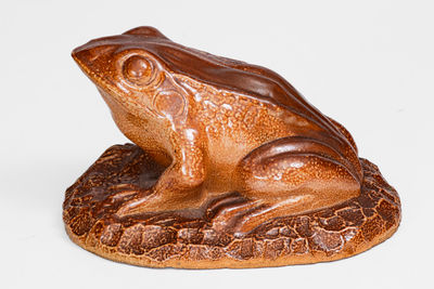 Large English Stoneware Frog Figure