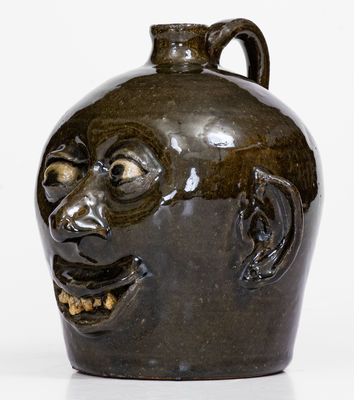 Lanier Meaders, Cleveland, Georgia, Face Jug, circa early 1970s
