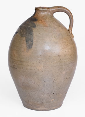 Attrib. William Nichols, Poughkeepsie, NY Stoneware Jug, c1823