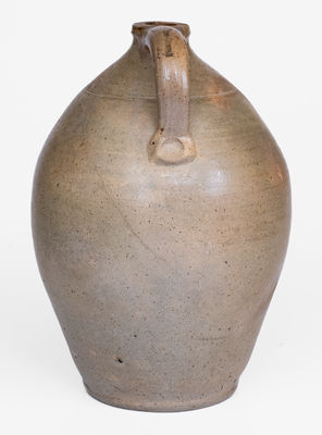 Attrib. William Nichols, Poughkeepsie, NY Stoneware Jug, c1823