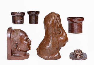 Lot of Six: Assorted Sewertile incl. Marked Salesman s Samples