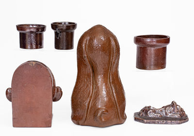 Lot of Six: Assorted Sewertile incl. Marked Salesman s Samples