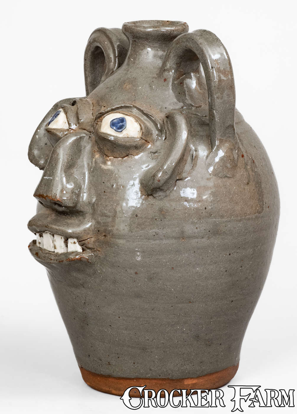 B.B. CRAIG / VALE, N.C. Stoneware Face Jug -- Lot 325 -- Fall 2025 ...