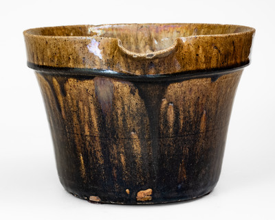 Crawford County, Georgia Stoneware Flowerpot Pitcher