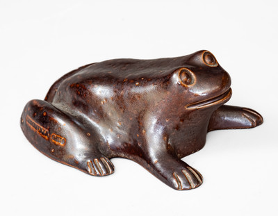 J. W. MOORE / Uhrichsville, Ohio Sewer Tile Frog