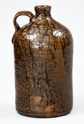 WJM (William J. Marshall, Crawford County, GA) Stoneware Jug, late 19th century