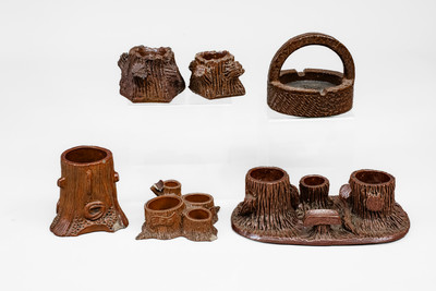 Lot of Six: Sewer Tile Match Safes